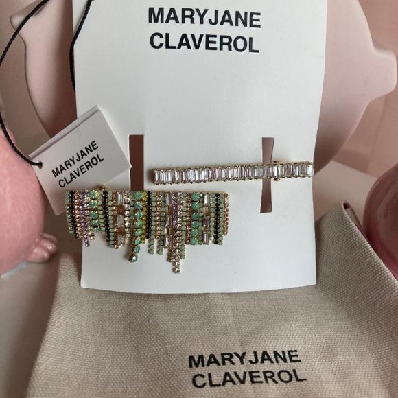 MaryJane Claverol Ariel hair clip set